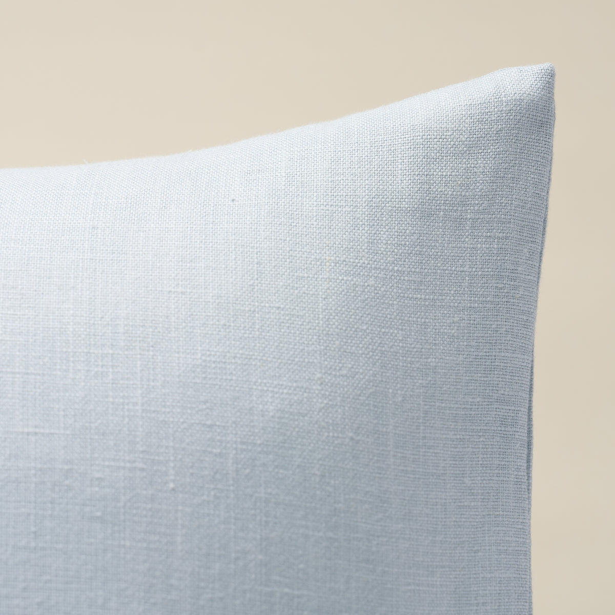 Purchase So6935006 | Lange Glazed Linen Pillow, Ciel - Schumacher Pillows