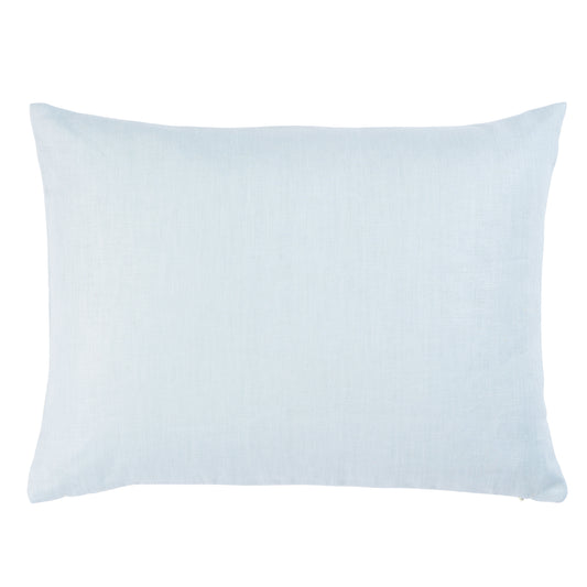 Purchase So6935012 | Lange Glazed Linen Pillow, Ciel - Schumacher Pillows