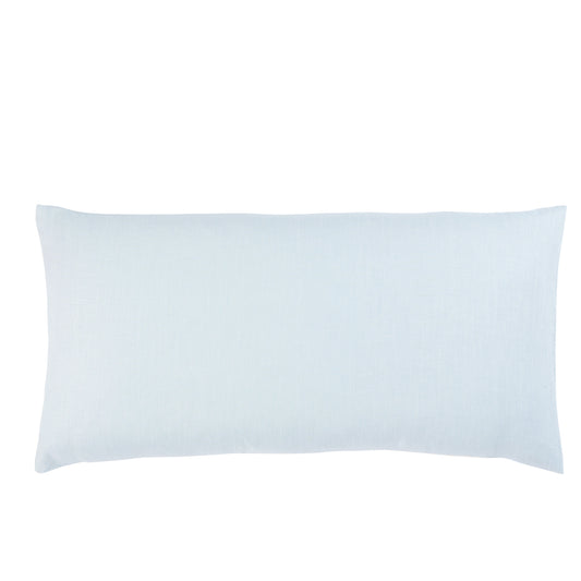 Purchase So6935018 | Lange Glazed Linen Pillow, Ciel - Schumacher Pillows