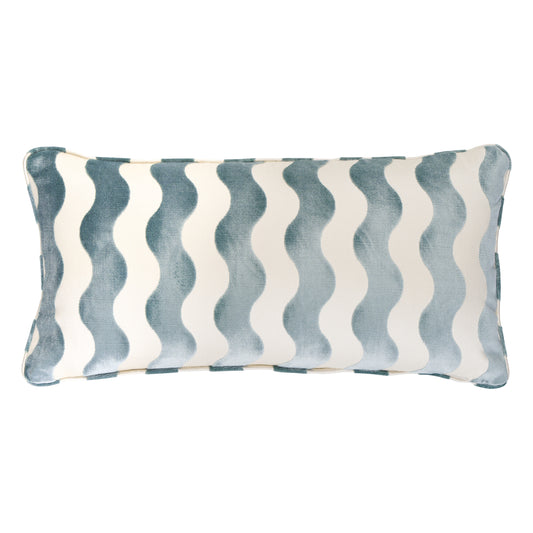 Purchase So6942418 | The Wave Pillow, Sky - Schumacher Pillows
