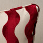 Purchase So6942718 | The Wave Pillow, Red - Schumacher Pillows