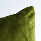 Purchase So7043805 | Venetian Silk Velvet Pillow, Moss - Schumacher Pillows