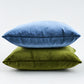 Purchase So7043805 | Venetian Silk Velvet Pillow, Moss - Schumacher Pillows