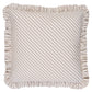 Purchase So7134302 | Brigitte Stripe Pillow, Taupe - Schumacher Pillows