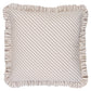 Purchase So7134304 | Brigitte Stripe Pillow, Taupe - Schumacher Pillows