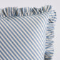 Purchase So7134505 | Brigitte Stripe Pillow, Sky - Schumacher Pillows
