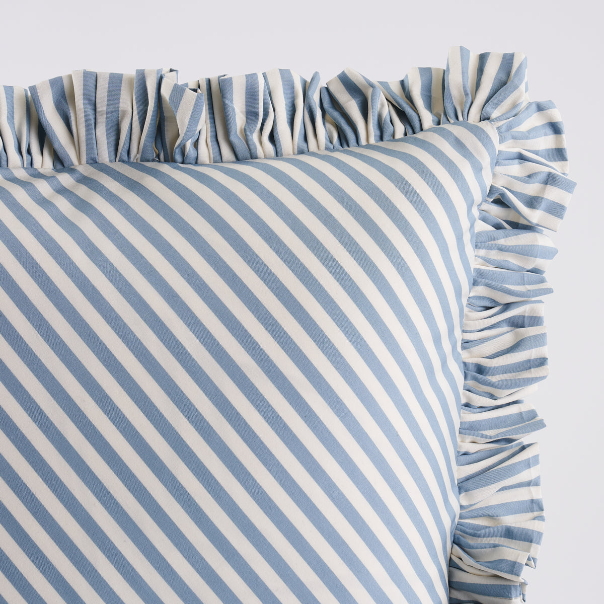 Purchase So7134505 | Brigitte Stripe Pillow, Sky - Schumacher Pillows