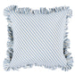 Purchase So7134505 | Brigitte Stripe Pillow, Sky - Schumacher Pillows