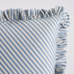 Purchase So7134506 | Brigitte Stripe Pillow, Sky - Schumacher Pillows