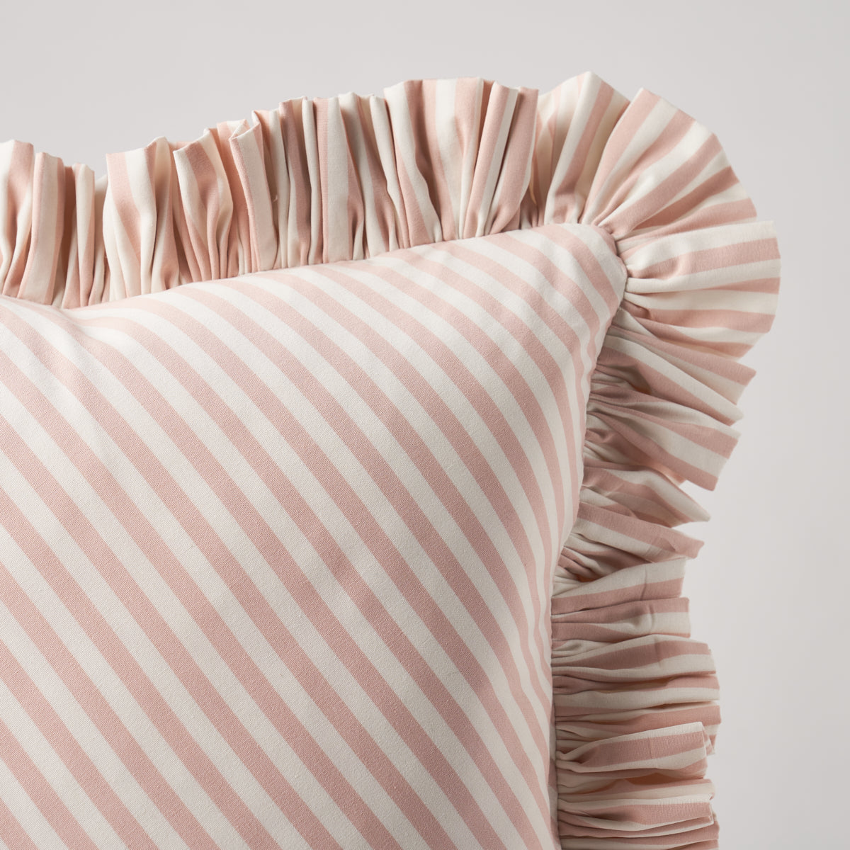Purchase So7134604 | Brigitte Stripe Pillow, Blush - Schumacher Pillows