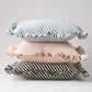 Purchase So7134604 | Brigitte Stripe Pillow, Blush - Schumacher Pillows