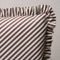 Purchase So7134703 | Brigitte Stripe Pillow, Brown - Schumacher Pillows