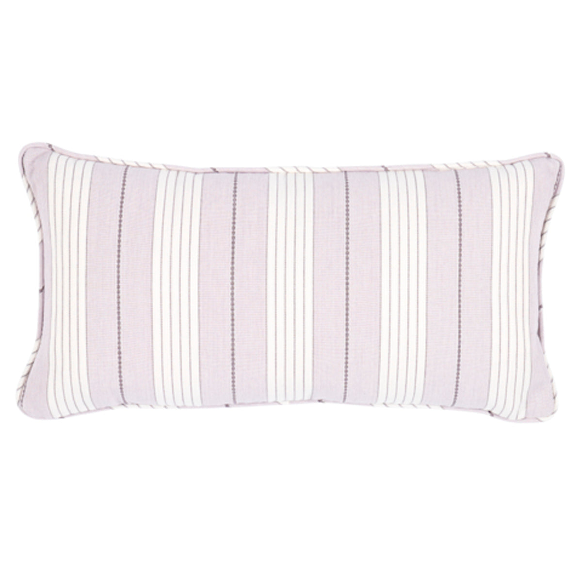 Purchase So7137718 | Audrey Stripe Pillow, Lilac - Schumacher Pillows