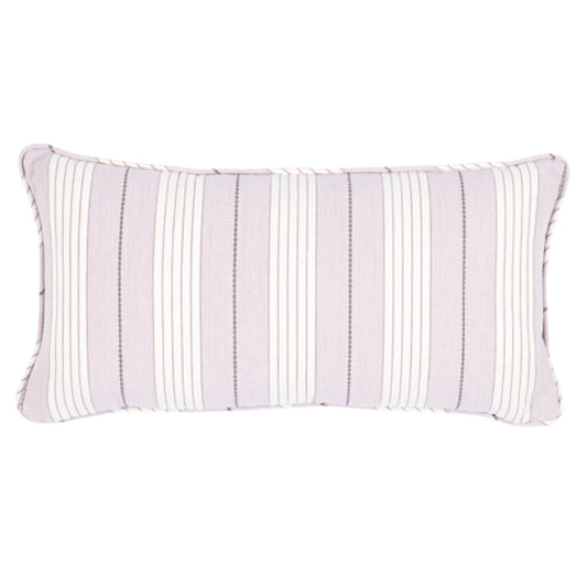 Purchase So7137718 | Audrey Stripe Pillow, Lilac - Schumacher Pillows