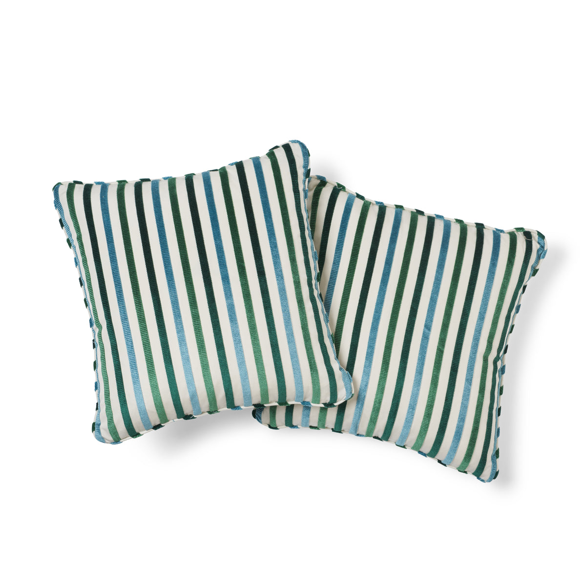 Purchase So7229104 | Le Matelot Pillow, Peacock - Schumacher Pillows
