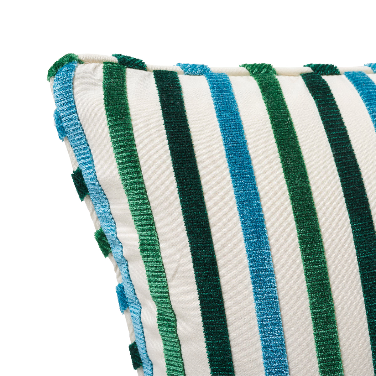 Purchase So7229104 | Le Matelot Pillow, Peacock - Schumacher Pillows