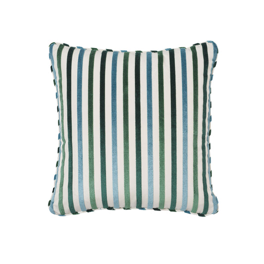 Purchase So7229104 | Le Matelot Pillow, Peacock - Schumacher Pillows