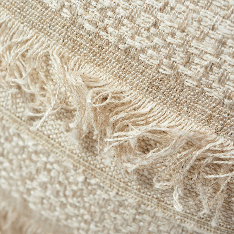 Purchase So7265004 | Acadia Pillow, Greige - Schumacher Pillows