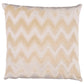 Purchase So7284404 | Chevron Velvet Pillow, Champagne - Schumacher Pillows