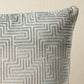 Purchase So7295405 | Lisboa Velvet Pillow, Sky - Schumacher Pillows
