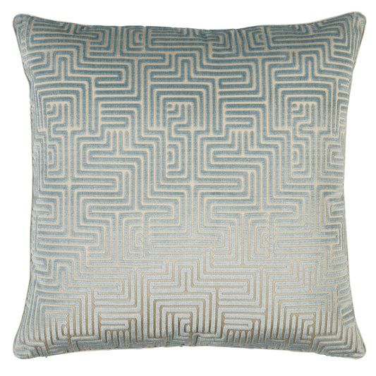 Purchase So7295406 | Lisboa Velvet Pillow, Sky - Schumacher Pillows