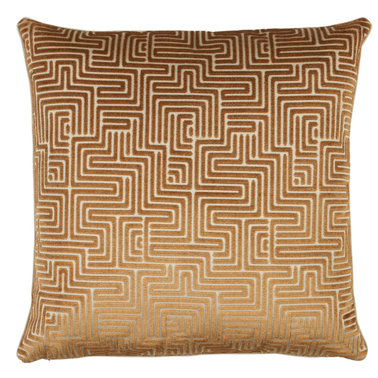 Purchase So7295506 | Lisboa Velvet Pillow, Gold - Schumacher Pillows
