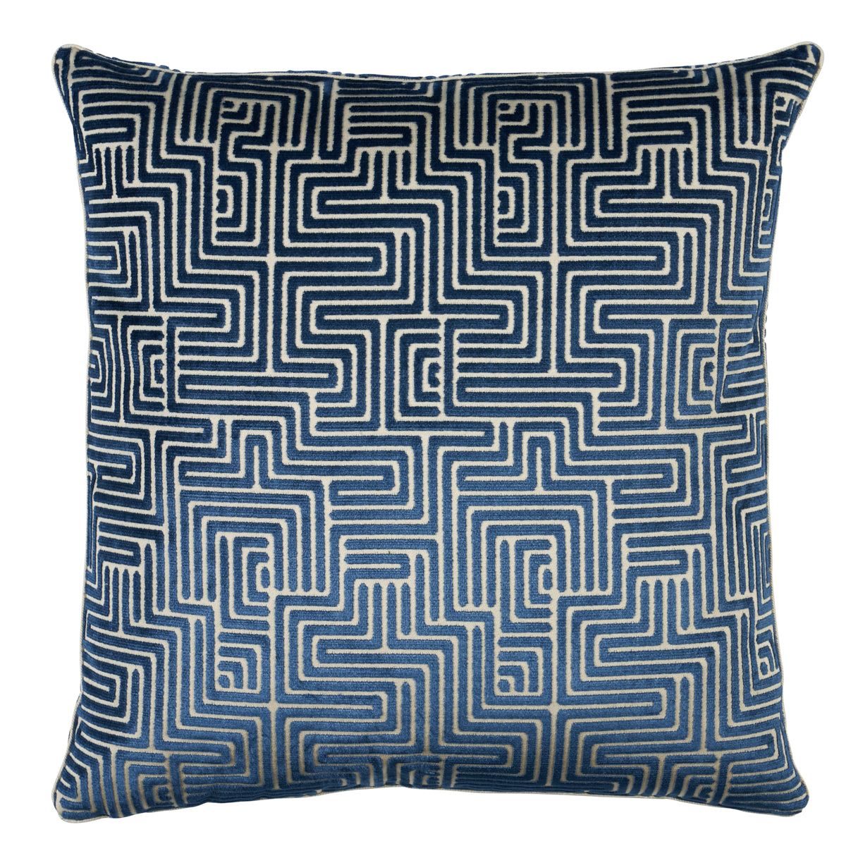 Purchase So7295805 | Lisboa Velvet Pillow, Midnight Blue - Schumacher Pillows
