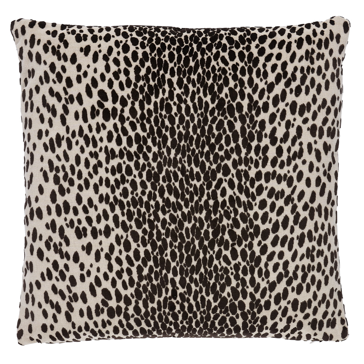 Purchase So7391004 | Cheetah Velvet Pillow, Java - Schumacher Pillows