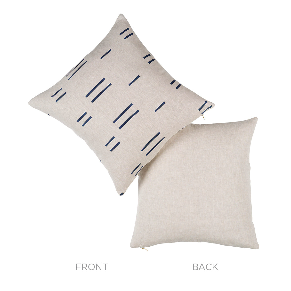 Purchase So7400006 | Oaxaca Pillow, Navy On Natural - Schumacher Pillows