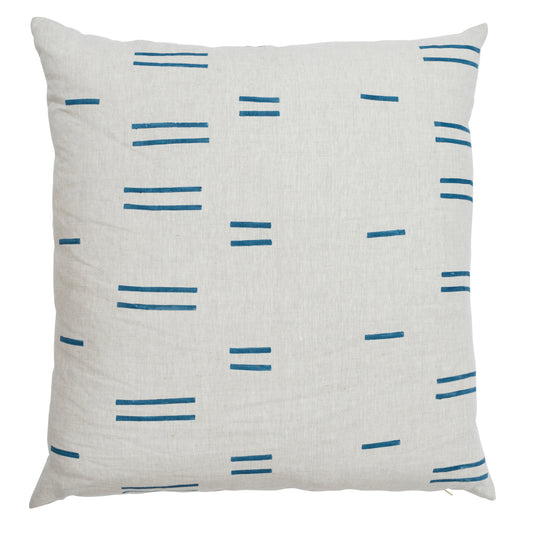 Purchase So7400006 | Oaxaca Pillow, Navy On Natural - Schumacher Pillows