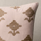 Purchase So7416104 | Rubia Embroidery Pillow, Blush - Schumacher Pillows