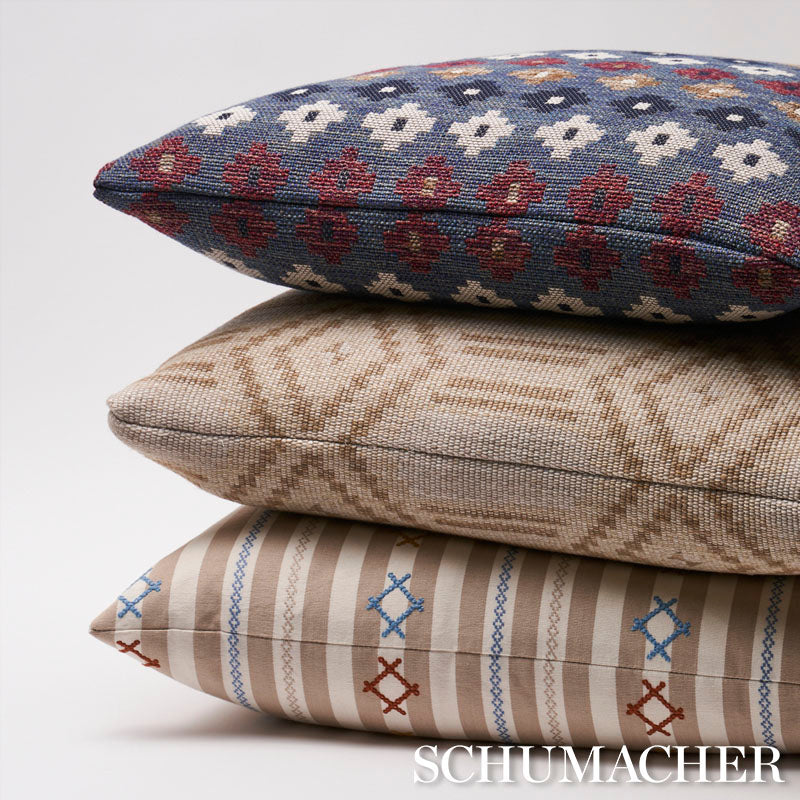 Purchase So7446307 | Rhodes Stripe Pillow, Neutral - Schumacher Pillows