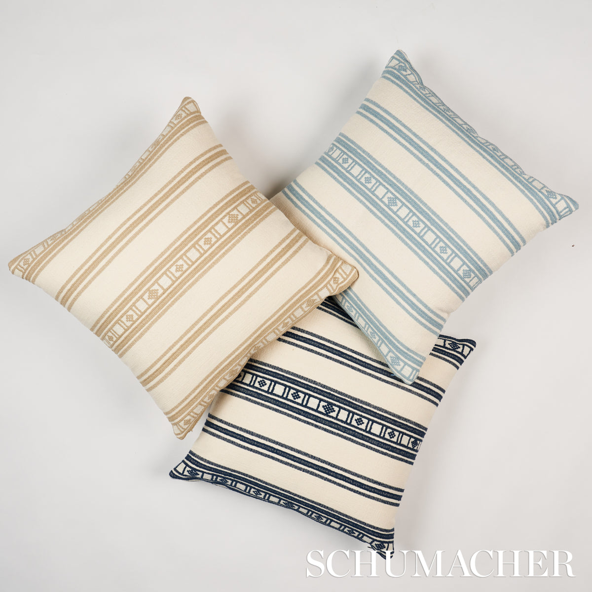 Purchase So7448406 | Buena Vista Pillow, Wheat - Schumacher Pillows