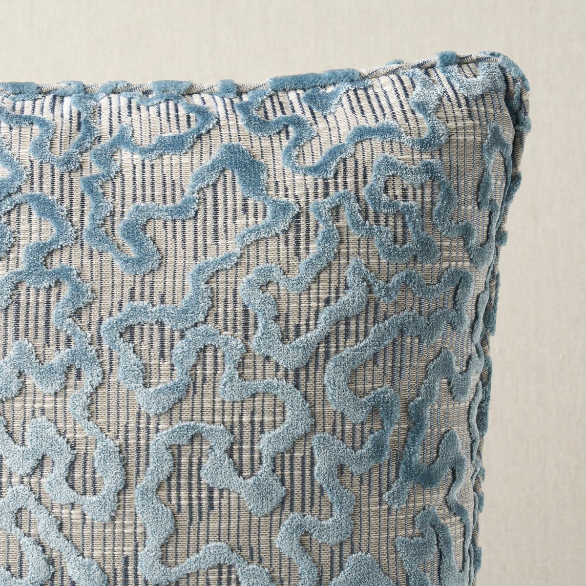 Purchase So7522304 | Janis Velvet Pillow, Moonstone - Schumacher Pillows