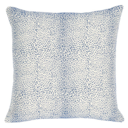 Purchase So7543405 | Mini Leopard Indoor/Outdoor Pillow, Navy - Schumacher Pillows