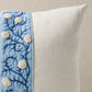 Purchase So7629404 | Ashoka Pillow, Ivory & Blue - Schumacher Pillows
