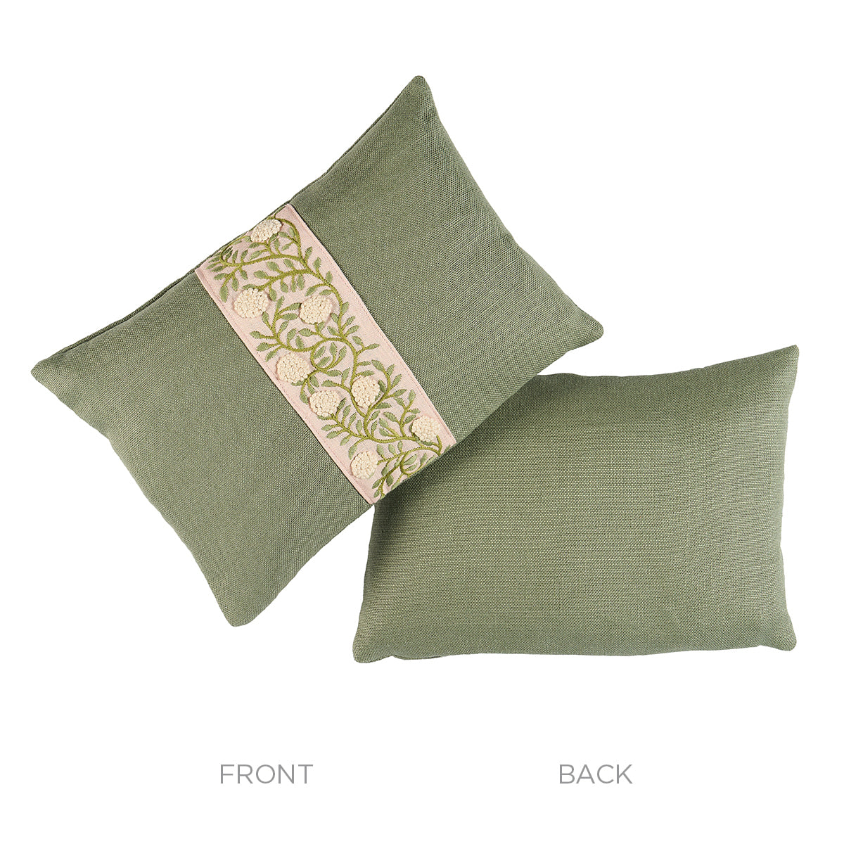 Purchase So7629611 | Ashoka Pillow, Leaf & Blush - Schumacher Pillows