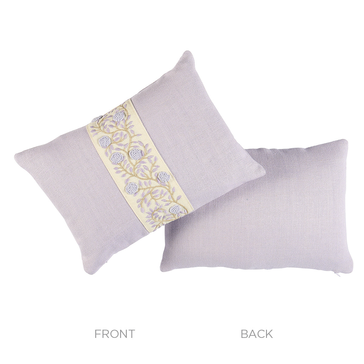 Purchase So7629711 | Ashoka Pillow, Lilac & Cream - Schumacher Pillows