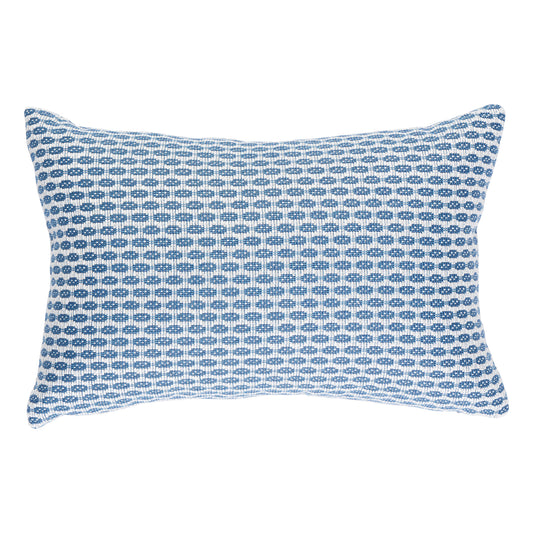 Purchase So7665113 | Hickox I/O Pillow, Blue - Schumacher Pillows