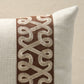 Purchase So7673618 | Freeform Pillow, Chocolate - Schumacher Pillows