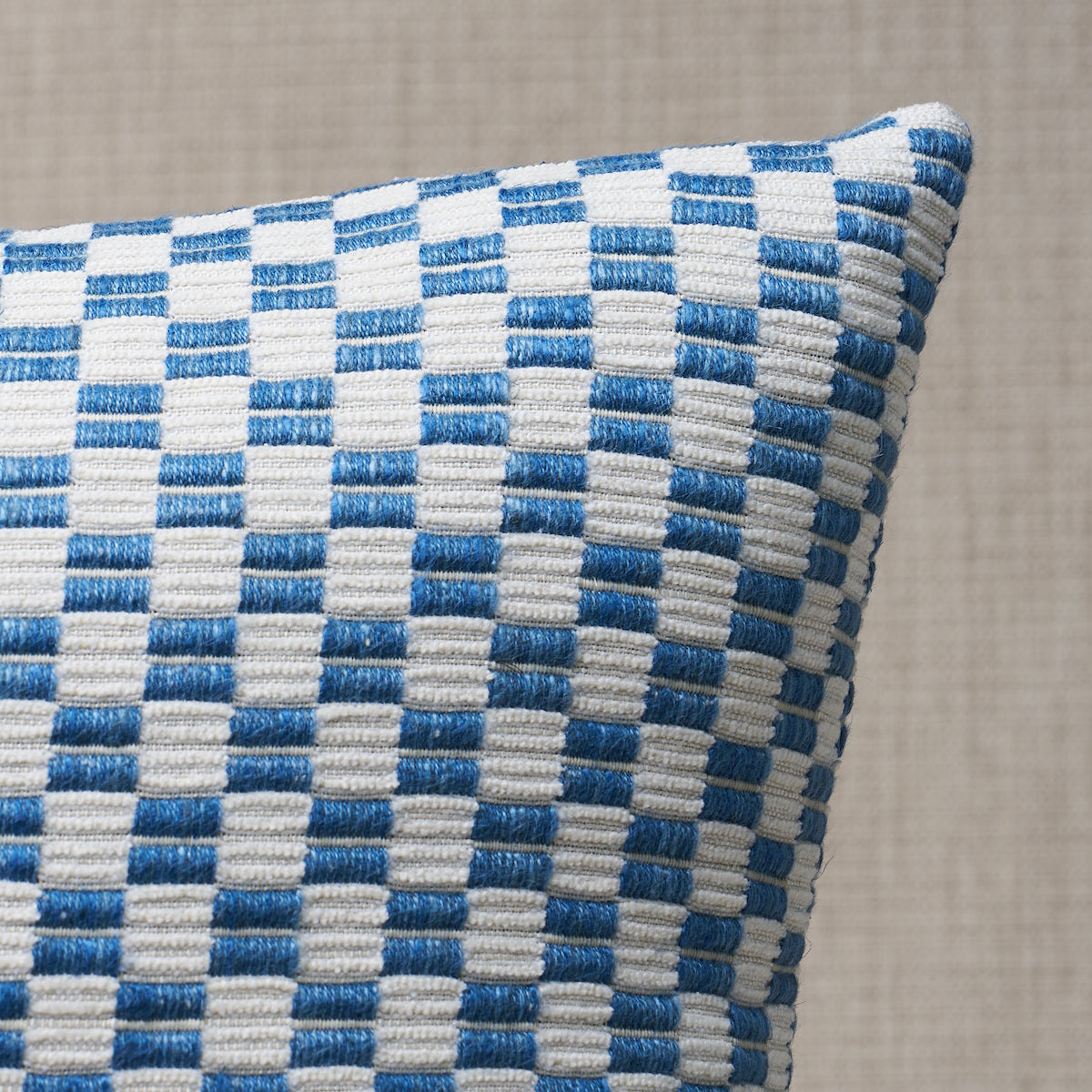 Purchase So7674003 | Elkhart Pillow, Blue - Schumacher Pillows