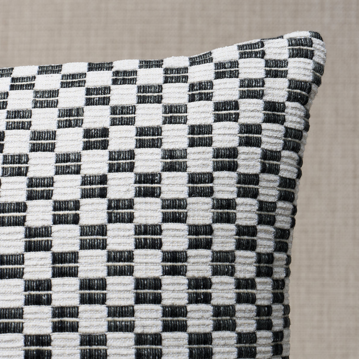 Purchase So7674106 | Elkhart Pillow, Black - Schumacher Pillows