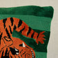 Purchase So7723315 | Jokhang Tiger Velvet Pillow, Green - Schumacher Pillows