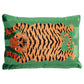 Purchase So7723315 | Jokhang Tiger Velvet Pillow, Green - Schumacher Pillows