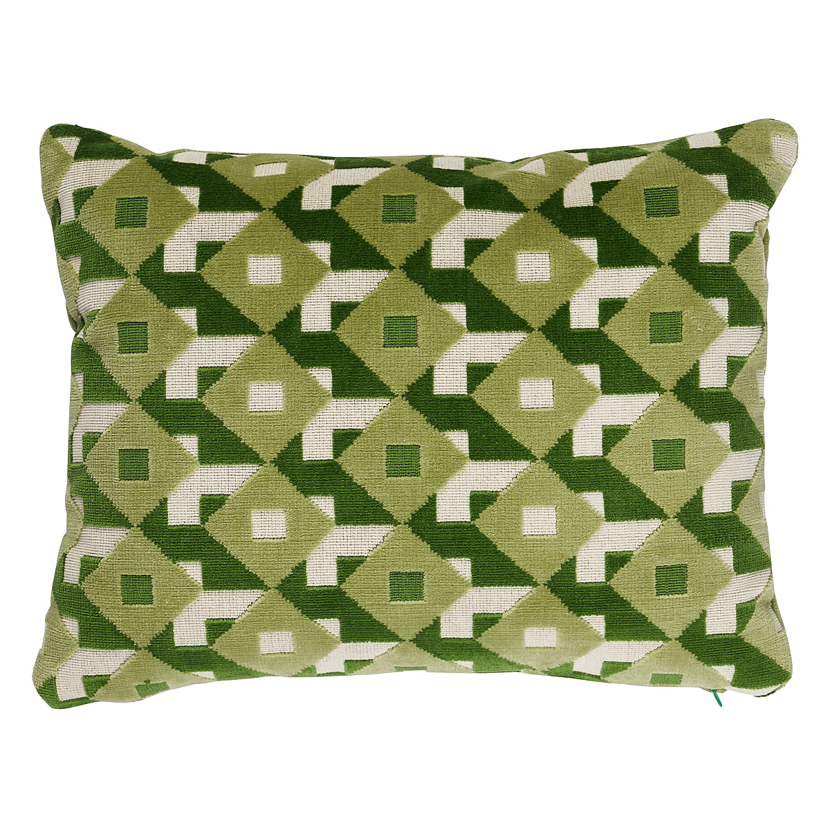 Purchase So7724412 | Dazzle Ship Velvet Pillow, Verdant - Schumacher Pillows