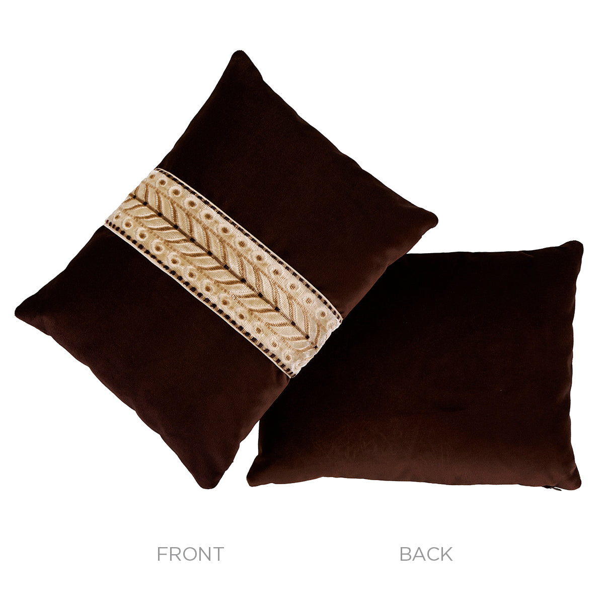 Purchase So7762412 | Marion Velvet Pillow, Sepia - Schumacher Pillows