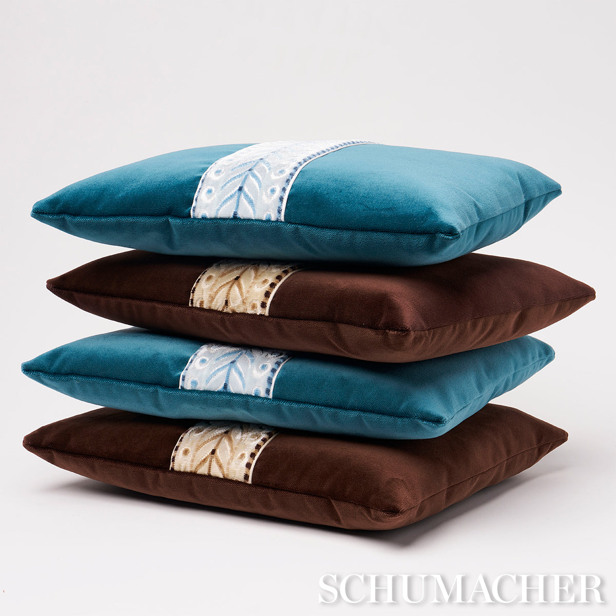 Purchase So7762412 | Marion Velvet Pillow, Sepia - Schumacher Pillows
