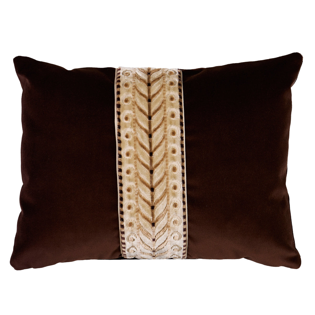 Purchase So7762412 | Marion Velvet Pillow, Sepia - Schumacher Pillows
