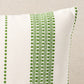 Purchase So7909314 | Lubeck Stripe Pillow, Green - Schumacher Pillows