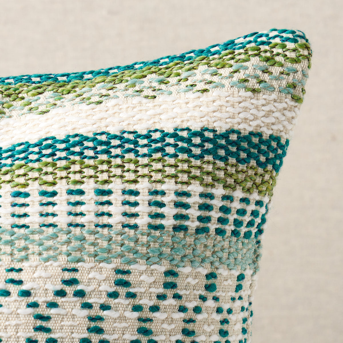 Purchase So7919205 | Fremont I/O Pillow, Green - Schumacher Pillows